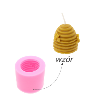 Silicone mold for candles UL