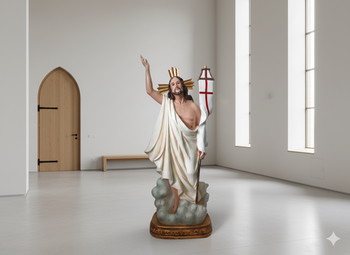 RESURRECTED JESUS FIGURE 99 CM