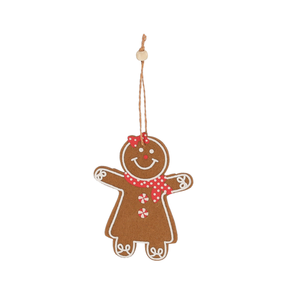 CHRISTMAS DECORATION - GINGERBREAD MIX DESIGNS 8.5 x 11.5 CM