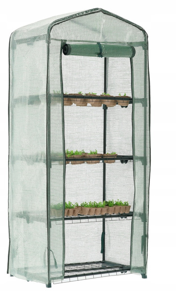 SERĂ DE GRĂDINĂ CU PATRU RAILLE 69 X 49 X H160cm *0426