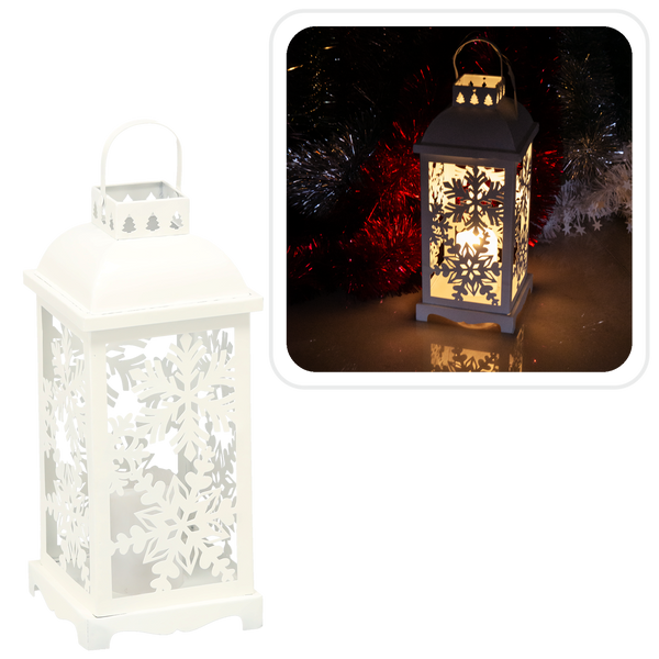 CHRISTMAS LANTERN 5 x 5 x 13,5 CM