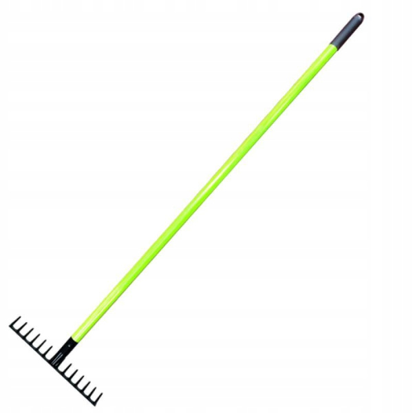 RAKES WITH FIBERGLASS HANDLE 35 x 8 x 148 CM