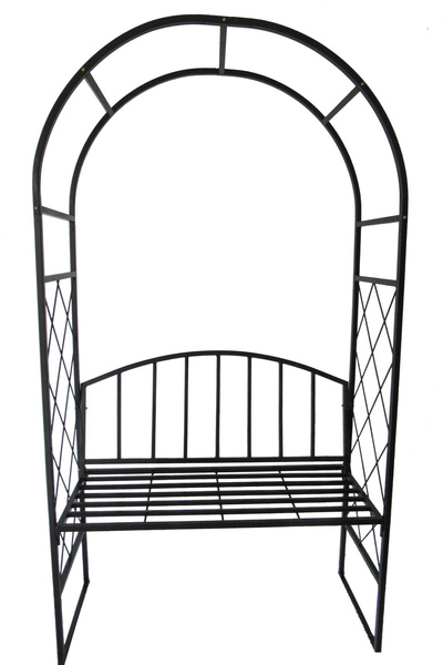 PERGOLĂ PENTRU GRĂDINĂ CU BANCĂ 115 x 45 x 208 CM *9529