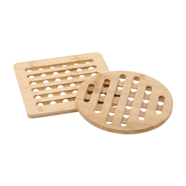 KPL. 2 bambusových podložiek pod hrniec 19 cm *7217