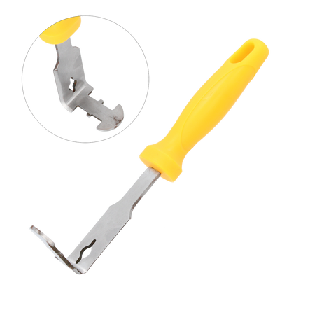 SCRAPER FOR FRAMES WITH PLASTIC HANDLE pack=6pcs