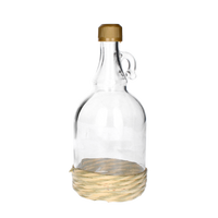 GALON 1L Z UCHWYTEM W OPLOCIE +ZAKRĘTKA OPAK=6SZT*3417