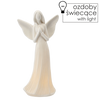 CERAMIC LED ANGEL 23,6 CM