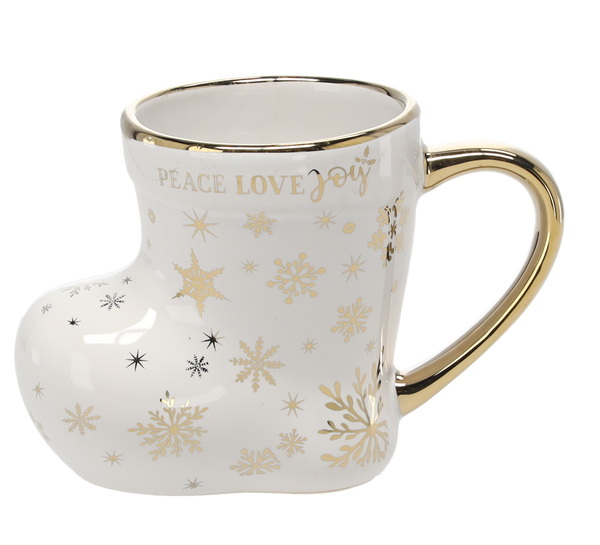 KUBEK PORCELANOWY BUCIK 230 ML ŚWIĄTECZNY MIX KOLOR *6026