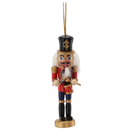 SET OF 3 CHRISTMAS DECORATIONS WOODEN SOLDIER 13 CM