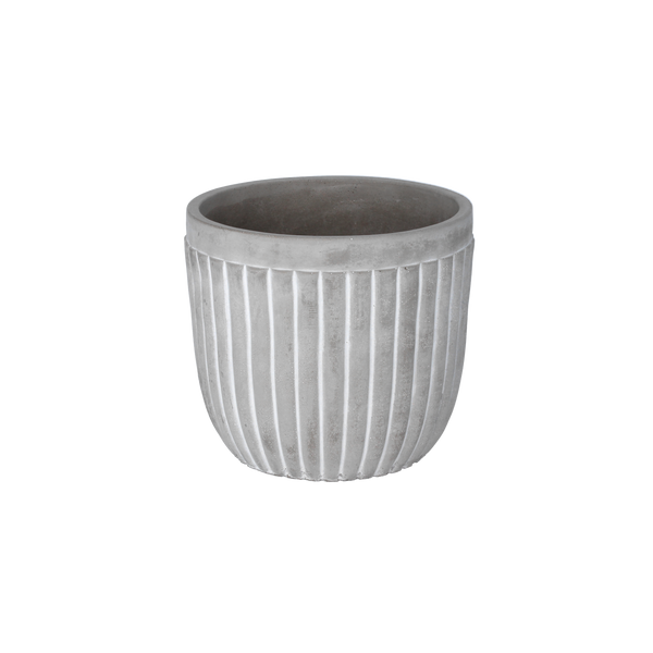 Acoperire din ciment pentru ghiveci 21 x 21 x 18 CM GRI *1282