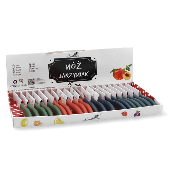 NÓŻ JARZYNIAK 15 CM opak=20szt *6260