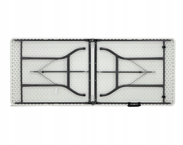 MASĂ TURISTICĂ/DE CATERING PLIABILĂ 180 x 75 x 72 CM *2521