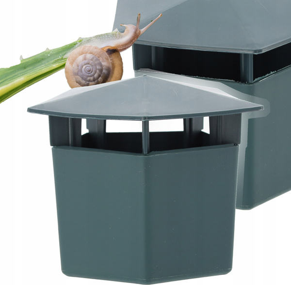 SNAIL TRAP 10x12CM , hight10cm, below width: 8,5cm, canopy width:12cm