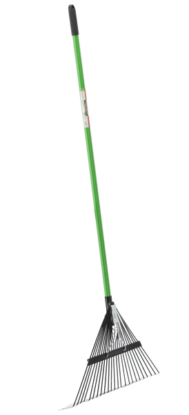 Regulovatelné koště-hrabičky s rukojetí z fiberglassu 150 cm 