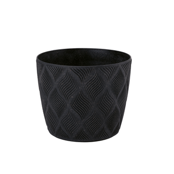 KVLIEŤÁK FLOW PETIT ECO WOOD 150MM HLBOKÁ ČIERNA*2938