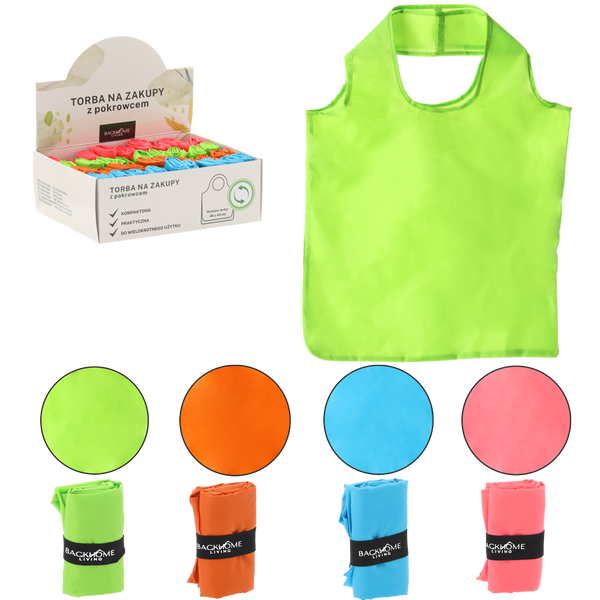 SHOPPING BAG 46 x 43 CM MIX COLOR