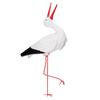 SMALL PLASTIC STORK ON WIRE