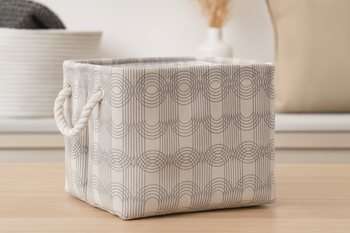 Organizer pătratic 26 x 26 x 22 cm geometrie dimensiune M *4861