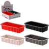 SILICONE CAKE MOULD 27 X 14.3 X 6.7 CM PACK=12PCS