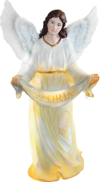 SET OF 11 CHRISTMAS FIGURES 100 CM RESIN ILLUMINATED