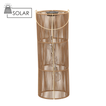 LAMPION SOLARNY BRĄZOWY 57 CM *0138