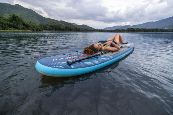 SUP / KAYAK BOARD 305 X 84 X 12 CM (BOARD, PADDLE, PUMP, BACKPACK, LEASH, FIN, SEAT, TOOL KIT) *4277