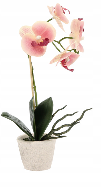 UMELÝ KVET - ORCHIDEA MIX 3 FARBY 30 CM balenie=25 ks paleta=75 ks *4849