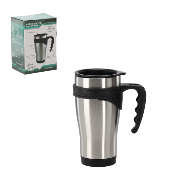 TURISTICKÝ HRNČEK S UŠKOM 400 ML TOCER *3240