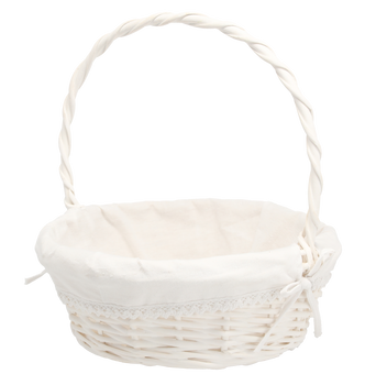 BASKET WITH HANDLE 31 X 31 X 12.5 CM