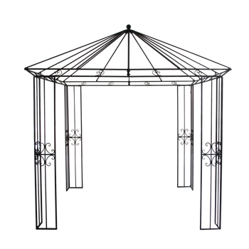 GARDEN ALTANA 258 x 258 x 290 CM ANTIQUE BLACK CONICAL *8185