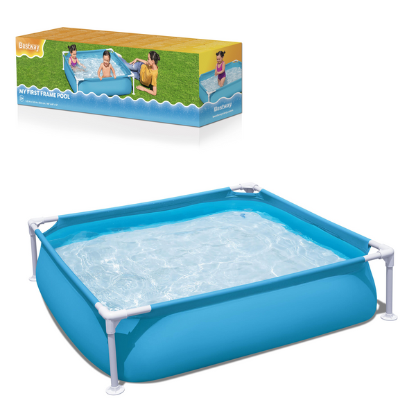 Bestway® 48" x 48" x 12"/1.22m x 1.22m x 30.5cm My First Frame Pool