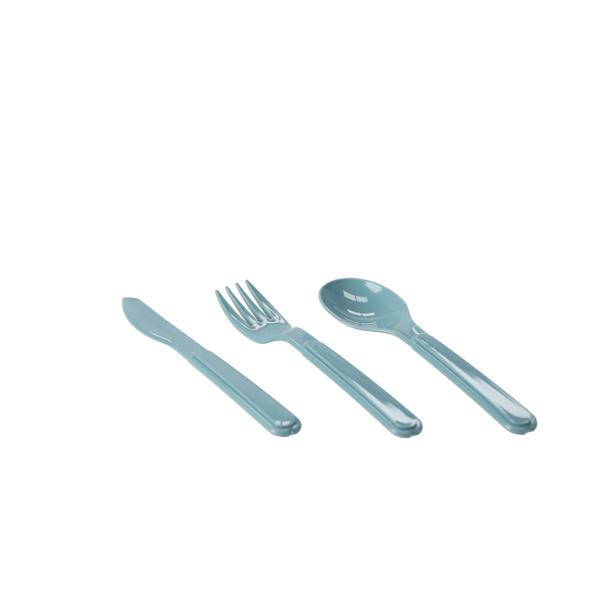 SZTUĆCE PLASTIKOWE (ŁYŻKA + WIDELEC + NÓŻ) *5126