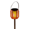 SOLÁRNA LAMPA ANTIQUE VÝŠ. 35,5 CM MIX VZOROV TEPLÁ BIELA disp=9ks *4399
