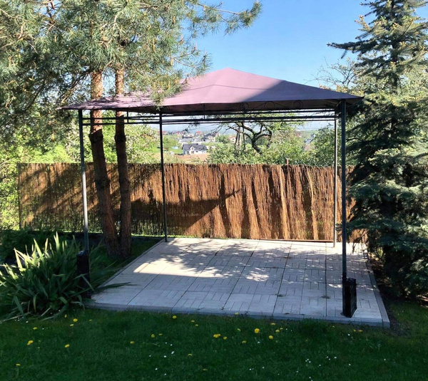 ALTAN PAVILION DE GRĂDINĂ GRI 3 X 3M 3 x 3 x H2.55m *5736