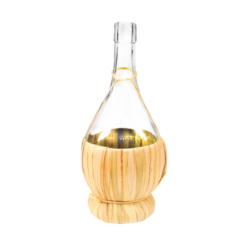 FIASCO BOTTLE 1L IN STRAW BASKET