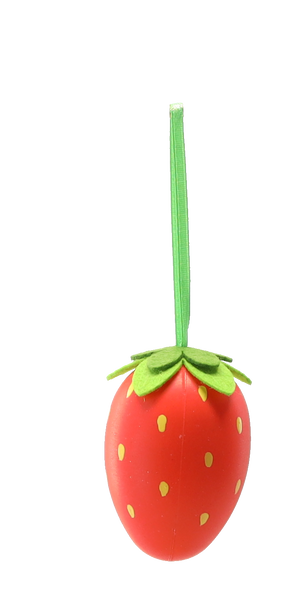 KPL. 9 DECORAȚIUNI DE PAȘTE - OUĂ - CĂPȘUNI 4 x 6 CM *8987