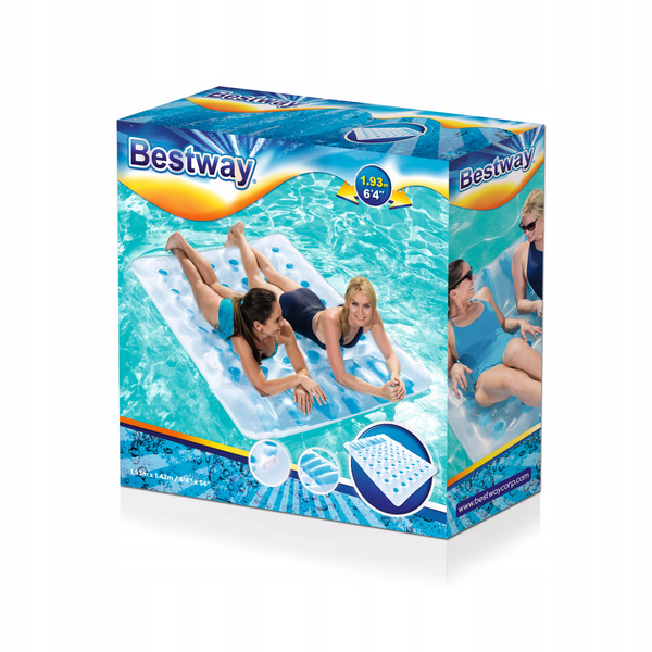 Bestway® 6'4" x 56"/1.93m x 1.42m Double Beach Bed Lounge