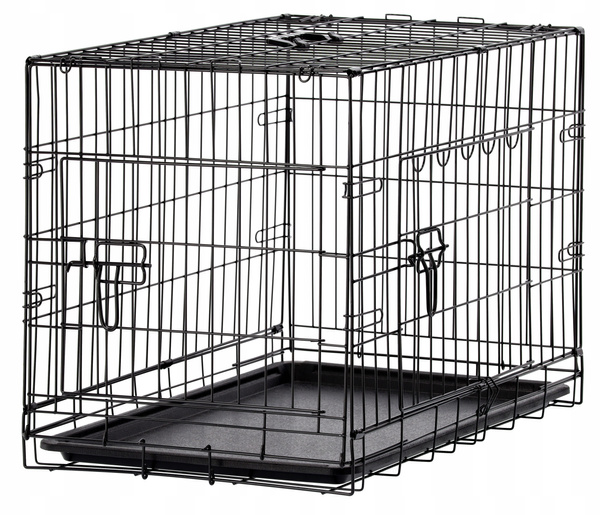 KLATKA KENNELOWA DLA PSA "L" 76 X 45 X 51,5 CM *9661