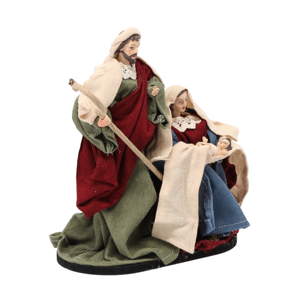 FIGURĂ NAȘTEREA DOMNULUI SFÂNTA FAMILIE ÎNĂLȚIMEA 25,4 CM *6431