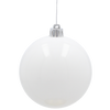SET OF 16 BAUBLES 8 CM RED/GREEN/WHITE