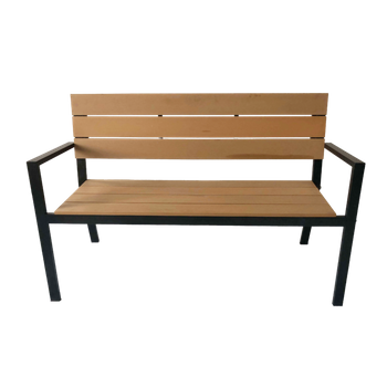 ZÁHRADNÁ LAVICA 118 x 54 x 77 CM HNEDÁ *0810