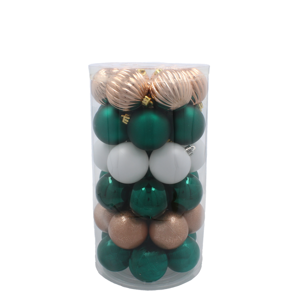 KPL. 41 BOMBS IN A 6 CM TUBE GREEN / CHAMPAGNE / WHITE *3603
