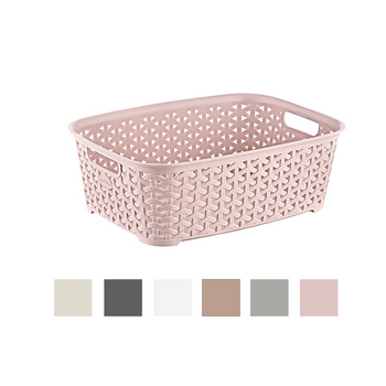 RATTAN BASKET M 24X18X8CM