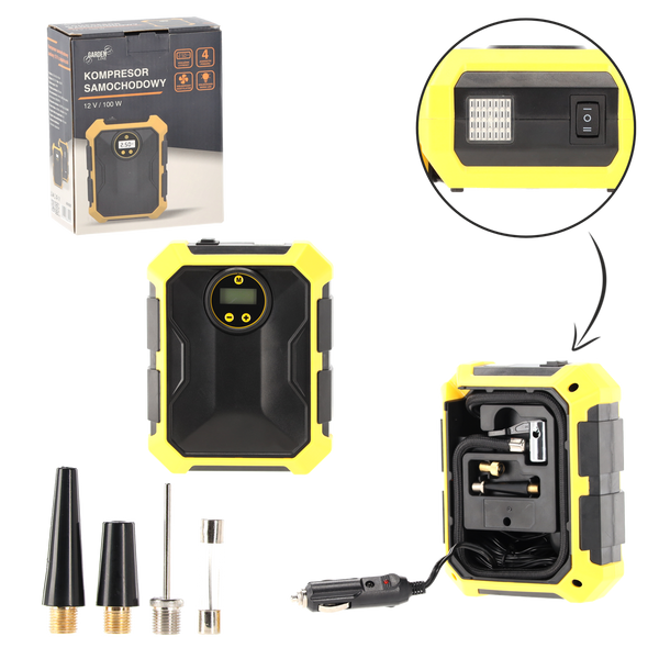 COMPRESOR AUTO 12V 100W *4595