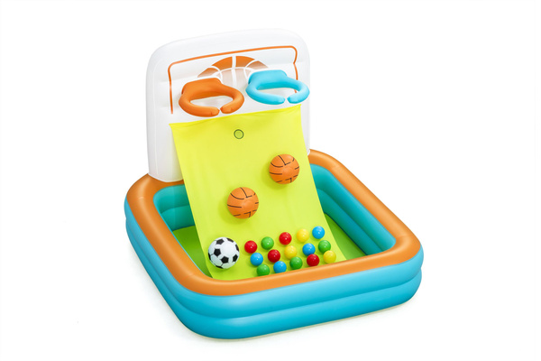 Bestway 47" x 42" x 33"/1.20m x 1.07m x 84cm Kick 'N Swish 3-in-1 Multi-Use Ball Pit