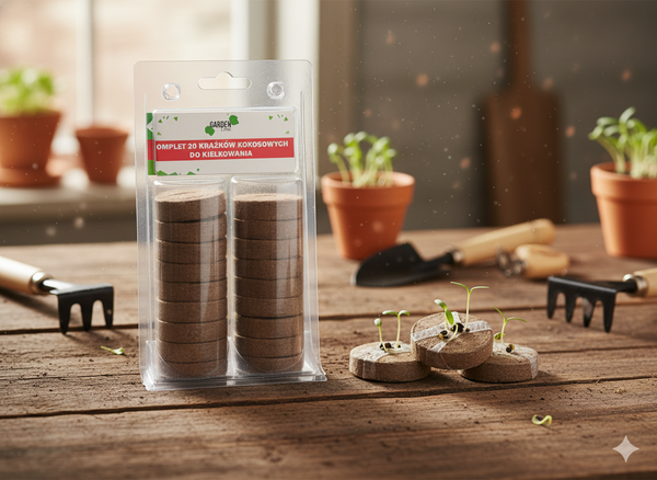 SET OF 20 COCONUT DISCS FOR SPROUTING