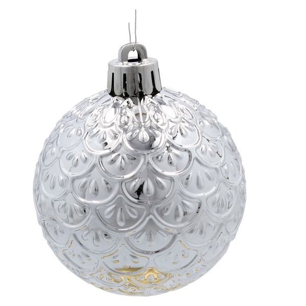 KPL. 16 BOMBEK 6 CM CZERWONY / ZŁOTY / SREBRNY *3771