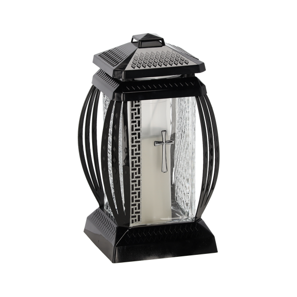 CANDLE 28CM/45H PRIMA VERA SEQUIN AURIU/ARGINTIU PACHET=4BUC*5504