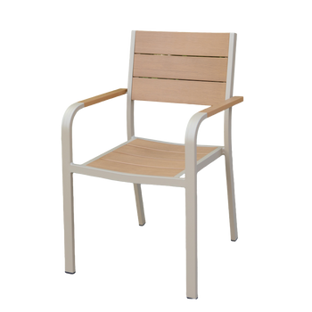 ALUMINUM CHAIR 55 x 55 x 86 CM