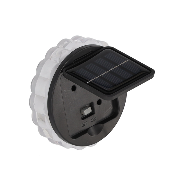 Set of 2 solar lamps - wall lamp 10 x 10 x 2.5 CM STAR LED COLD WHITE